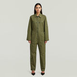 G-STAR Outlet Multi Zip Winter Jumpsuit Green