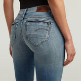 G-STAR Outlet Midge Zip Skinny Jeans Light blue