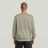 G-STAR Outlet Center Chest Logo Sweater Beige