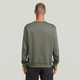 G-STAR Outlet Center Chest Logo Sweater Grey