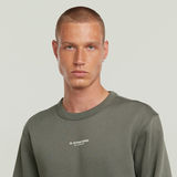 G-STAR Outlet Center Chest Logo Sweater Grey