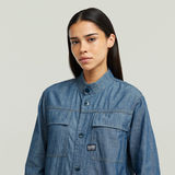 G-STAR Outlet Shirt Dress Dark blue