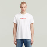 G-STAR Outlet Camiseta Gel Print Blanco