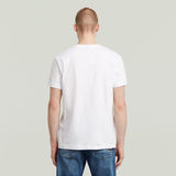 G-STAR Outlet Camiseta Gel Print Blanco