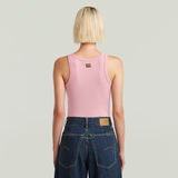 G-STAR Outlet Base T-Shirt Tanktop Pink