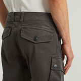 G-STAR Outlet Pantalones Roxic Zip Straight Tapered Gris