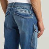 G-STAR Outlet Jeans Roxic Zip Regular Tapered Azul intermedio