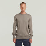 G-STAR Outlet Jersey Core Knit Beige