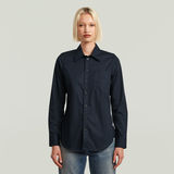 G-STAR Outlet Camisa Slim Poplin Long Sleeve Azul oscuro