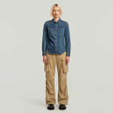 G-STAR Outlet 3301 Shirt Medium blue