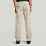 G-STAR Outlet Roxic Zip Straight Tapered Pants Beige