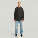 G-STAR Outlet Pullover Half Zip Knit Grey