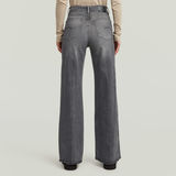 G-STAR Outlet Deck Ultra High Wide Leg Jeans Grey