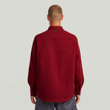 G-STAR Outlet GPO Zip Overshirt Red
