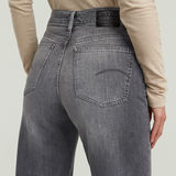 G-STAR Outlet Deck Ultra High Wide Leg Jeans Grey