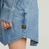 G-STAR Outlet Vestido Belted Shirt Azul intermedio