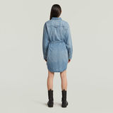 G-STAR Outlet Vestido Belted Shirt Azul intermedio