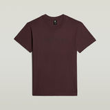 G-STAR Outlet Outline Corporate Script Logo T-Shirt Purple