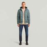 G-STAR Outlet Chaqueta Meefic Quilted Hooded Gris