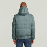 G-STAR Outlet Chaqueta Meefic Quilted Hooded Gris