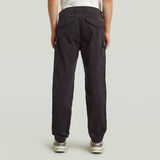 G-STAR Outlet Roxic Zip Straight Tapered Pants Black