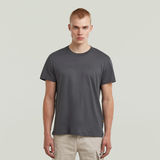 G-STAR Outlet Outline Corporate Script Logo T-Shirt Grey