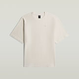 G-STAR Outlet Camiseta estructurada Chest Logo Blanco