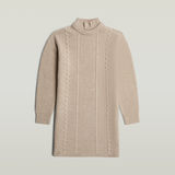 G-STAR Outlet Vestido de punto Cable Loose Multi color