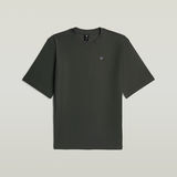 G-STAR Outlet Camiseta estructurada Chest Logo Gris