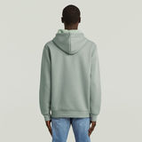 G-STAR Outlet Premium Core Hooded Sweater Light blue