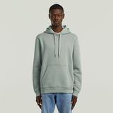 G-STAR Outlet Premium Core Hooded Sweater Light blue