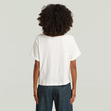 G-STAR Outlet Camiseta Knot Blanco