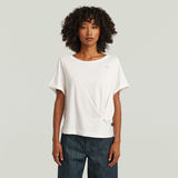 G-STAR Outlet Camiseta Knot Blanco