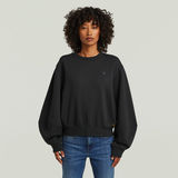 G-STAR Outlet Logo Crew Sweat Grey