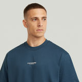 G-STAR Outlet Center Chest Boxy T-Shirt Medium blue