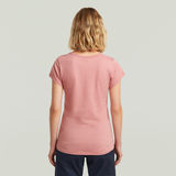 G-STAR Outlet Slim T-Shirt Pink