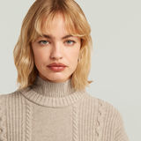 G-STAR Outlet Vestido de punto Cable Loose Multi color