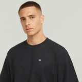G-STAR Outlet Camiseta estructurada Chest Logo Negro