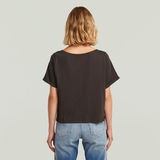 G-STAR Outlet Camiseta Knot Marrón