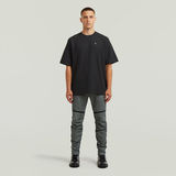 G-STAR Outlet Camiseta estructurada Chest Logo Negro