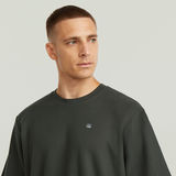 G-STAR Outlet Camiseta estructurada Chest Logo Gris