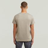 G-STAR Outlet Camiseta Chest Logo Beige