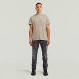 G-STAR Outlet Camiseta Chest Logo Beige