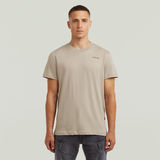 G-STAR Outlet Camiseta Chest Logo Beige