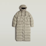 G-STAR Outlet Chaqueta Whistler Long Puffer Beige