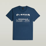 G-STAR Outlet Originals T-Shirt Medium blue