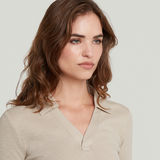 G-STAR Outlet Polo Slim Beige