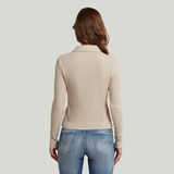 G-STAR Outlet Polo Slim Beige