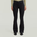 G-STAR Outlet 3301 Flare Jeans Black