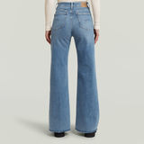 G-STAR Outlet Jeans Deck Ultra High Wide Leg Azul intermedio